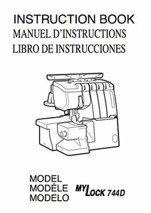 En CD ** JANOME My Lock 744D * Manuales de instrucciones o servicio y piezas - Imagen 1 de 14
