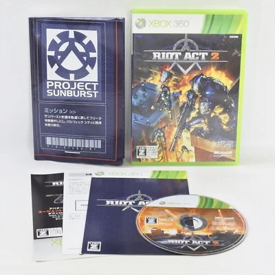 RIOT ACT 2 Xbox 360 For Japan System 2318 xb - Image 1 of 4