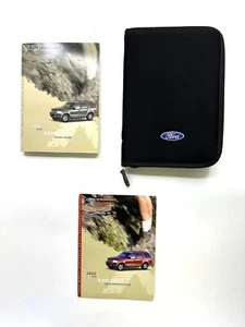 2002 Ford Explorer Owners Manual Quick Reference w/ Case - Picture 1 of 8