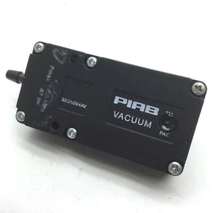 PIAB 32.01.094AV Vacuum Generator Pump EPR Seals, 87psi Max, 1/8" NPT & M5 Ports - Picture 1 of 5