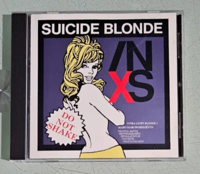 inxs  SUICIDE BLONDE maxi single CD promotional promo - Image 1 of 3