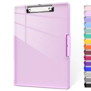 Clipboard with Storage 8.5x11" Clip Boards with 2 Storage Case and A4 Paper F... - Picture 1 of 7