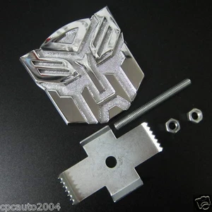 Insignia de coche Transformers Autobot Metal para MALIBU Impala CRUZE emblema de parrilla delantera - Imagen 1 de 3