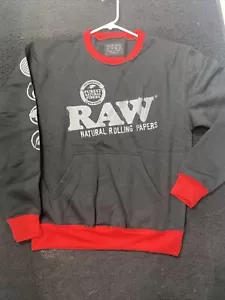 RAW 98 Special Pullover schwarz/rot mittel natur mit Raw Bag - Bild 1 von 5