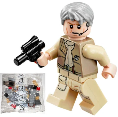 LEGO General Airen Cracken minifigure (NEW, NEVER BUILT) Star Wars 75050 B-wing - Image 1 of 3