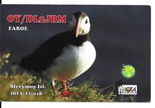 QSL  2015 Faroe Islands   radio card