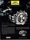 Publicité Advertising 088  2010   Montre Breitling  Chronomat B01