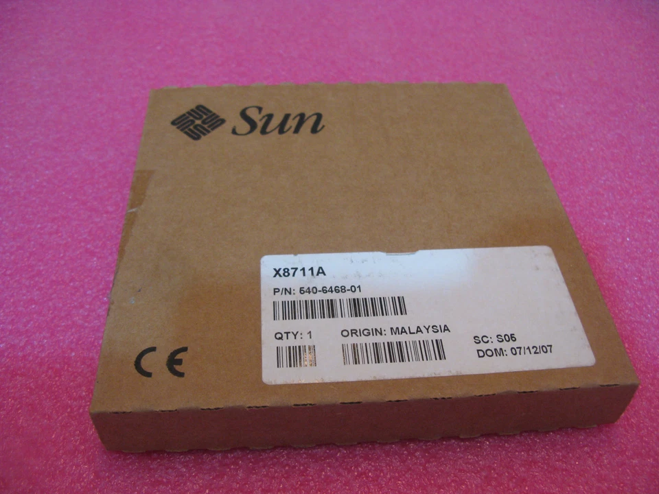 Sun X8711A 370-7974 4GB Kit ( 2 * 2GB Dimm ) for V215  New - L3701 - Image 1 of 1