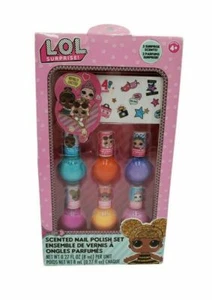 LOL Surprise Scented Nail Polish Set 1 File & 1 Sheet Of Stickers - Imagen 1 de 2