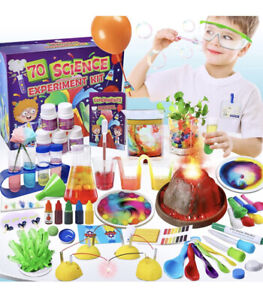  70 Lab Experiments Science Kits for Kids Age 4-6-8-12 Educational Scientific 