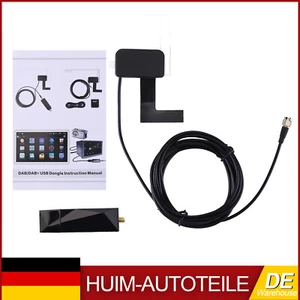 Auto USB Android DAB+ Autoradio Adapter Digital Tuner Audio Empfänger Antenne DE - Bild 1 von 10