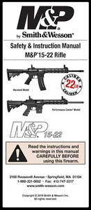 Smith & Wesson M&P 15-22 Rifle Instruction Manual Reprint Copy - Imagen 1 de 2