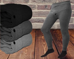 Herren Thermounterwäsche Winter Lange Unterhose Ski Hose Leggings Leggins Fleece - Bild 1 von 5