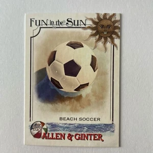 2023 Topps Allen & Ginter #FITS-8 Beach Soccer Fun in the Sun - Picture 1 of 2