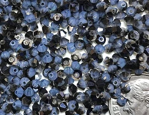 Swarovski® Crystal Bicone Beads #5301 - 3mm - WHITE OPAL SKY BLUE - 1,440 Pieces - Picture 1 of 12