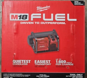 NEW Milwaukee M18 FUEL Brushless 2 Gallon Quiet Air Compressor Model# 2840-20 - Picture 1 of 1