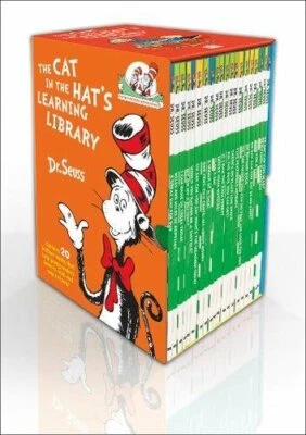 The Cat In The Hats Learning Library 20 Books Boxset By Dr. Seuss NEW Paperback - Image 1 of 4