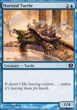 4x Horned Turtle MTG 9th Edition NM Magic Regular
