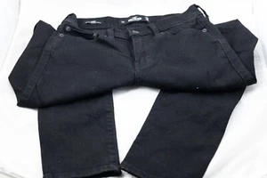 Jeans neri Hollister taglia W26 L30 skinny avanzati stretch made in China - Foto 1 di 6