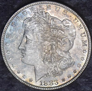 1883 Morgan Silver Dollar - Higher Grade & Toned - ✪COINGIANTS✪ - Picture 1 of 4