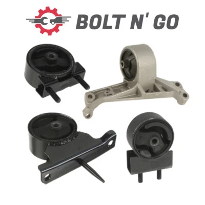 Montaje de motor y transmisión 4 piezas para Suzuki Esteem 1999-2002 1,8 L automático Foto 1 de 4