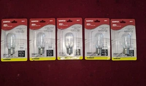 X5 Satco S3917 40W T8 130V Intermediate Base Clear Bulb Fast Shipping - Picture 1 of 3