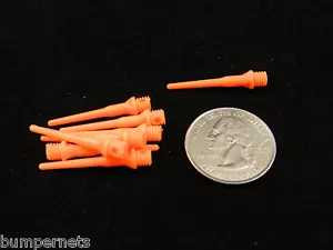 1000 Darts Orange Soft Tips 2ba Größe, Tufflex Standard, Kunststoff extrem robust - Bild 1 von 1