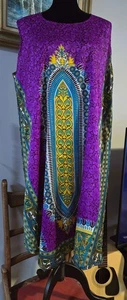 NWT Women's Free Size Purple Pattern Dress From Sunflower - Picture 1 of 12