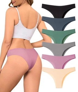 Womens Underwear Seamless Cheeky Underwear for Women No Show Panties for Wome... - Picture 1 of 7