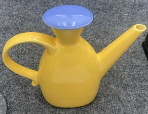 Lindt-Stymeist Colorways gelber Krug Öl Essig Krug blauer Deckel MCM Japan - Bild 1 von 21