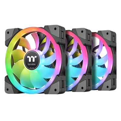 SWAFAN EX 14 RGB PC Cooling Fan, 3 Pack, 500~2000 RPM, Magnetic Connection, R... - Image 1 of 4