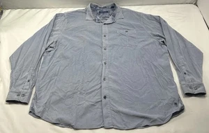 Tommy Bahama Herren Coastline Cord Einfarbig Blau Langarm Cordhemd 3XLT Tall - Bild 1 von 9