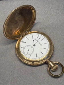 Vintage 1895 Elgin 7j 16s Model 3 Grade 114 Taschenuhr A158 - Bild 1 von 11