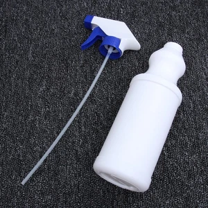 4 botellas de spray de plástico portátiles de 500 ml herramientas de spray de peluquería para el hogar - Imagen 1 de 11