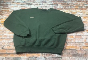 Publix Grocery Sudadera Adulto M Verde Pullover Tienda Empleado Cuello Redondo Para Hombres - Imagen 1 de 8