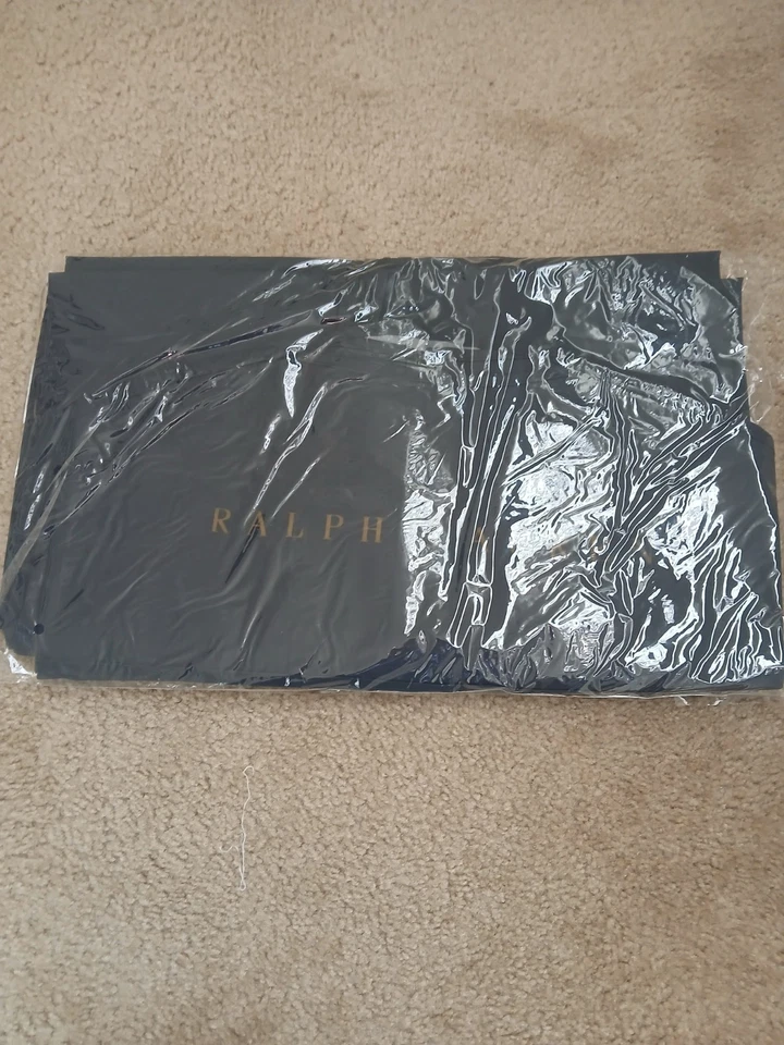 Nuevo bolso de ropa Ralph Lauren Signature azul marino Foto 1 de 2