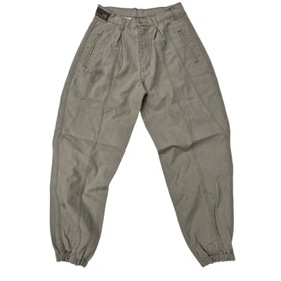 Винтажные штаны 80-х Gitano Territories Great Outdoors зеленые хаки сужающиеся штанины размер 30x29 - Изображение 1 из 4