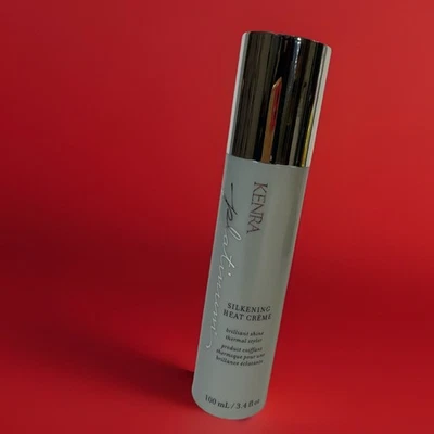 Creme térmico de seda platina Kenra fl oz brilho brilhante modelador térmico - Imagem 1 de 4