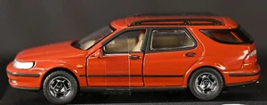 Saab 9.5 Combi Red Station Wagon 1:43 Diecast Cararama Hongwell Excellent in box - Picture 1 of 9