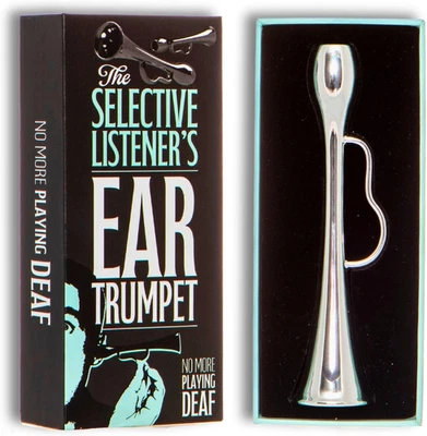 8 YEARS AND UP Boxer Gifts Old Age Joke Gifts for Men & Women - Selective Listeners Ear Trumpet