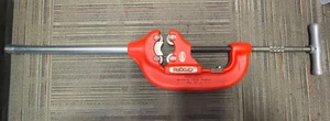 RIDGID 32880 4-Wheel Heavy-Duty Pipe Cutter - 44-S - Picture 1 of 4