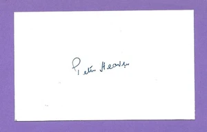 PETER HEARN KENT CCC CRICKETER 1947-56 RARE ORIGINAL AUTOGRAPHED CARD - Picture 1 of 2