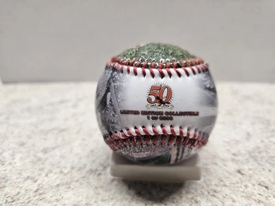 Baltimore Orioles MLB 50th Anniversary Suntrust Commemorative Baseball 1/8,000 - Image 1 of 4
