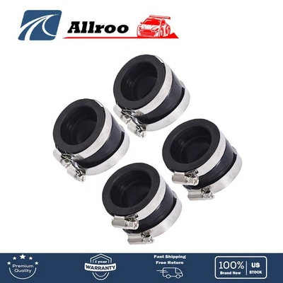 Para Suzuki GS750E GS750L GS750T 80 81 82 4x Carburador Admisión Colector Bota NUEVO Foto 1 de 4