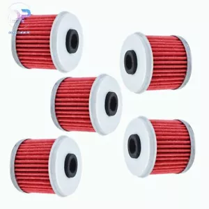 5x Oil Filter For Honda TRX450R TRX 450R TRX450ER 2004 2005 2006 2007 2008 2009 - Foto 1 di 8