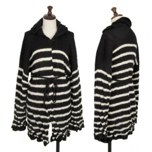 Jean-Paul GAULTIER FEMME Alpaca Stripe Knit Blouson Size 40(K-119834) - Picture 1 of 12