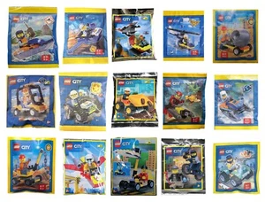 Original LEGO City Limited Edition polybag minifigure set - Pick yours NEW - Picture 1 of 52