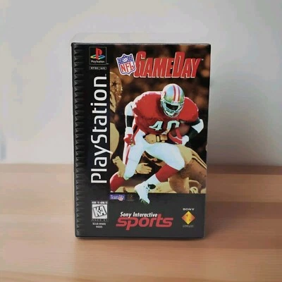 老式索尼 PlayStation 1 NFL GameDay 1995 PS1 长盒全新未拆封罕见 — 第 1/4 张图片