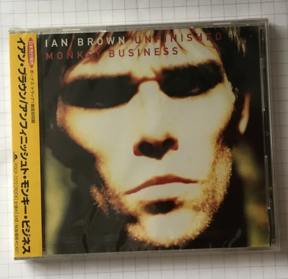 IAN BROWN - Unfinished Monkey Business JAPAN CD OBI NEU! POCP-7272 SEALED - Bild 1 von 1