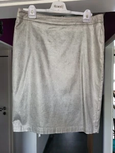 ALBA MODA Rock metallic-look Stretch Gr. 42 silber neuwertig - Bild 1 von 9